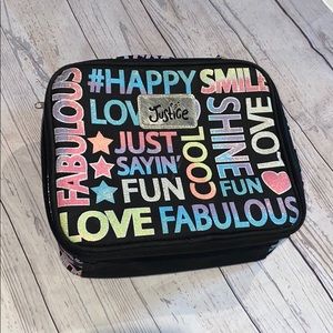 Justice lunch bag